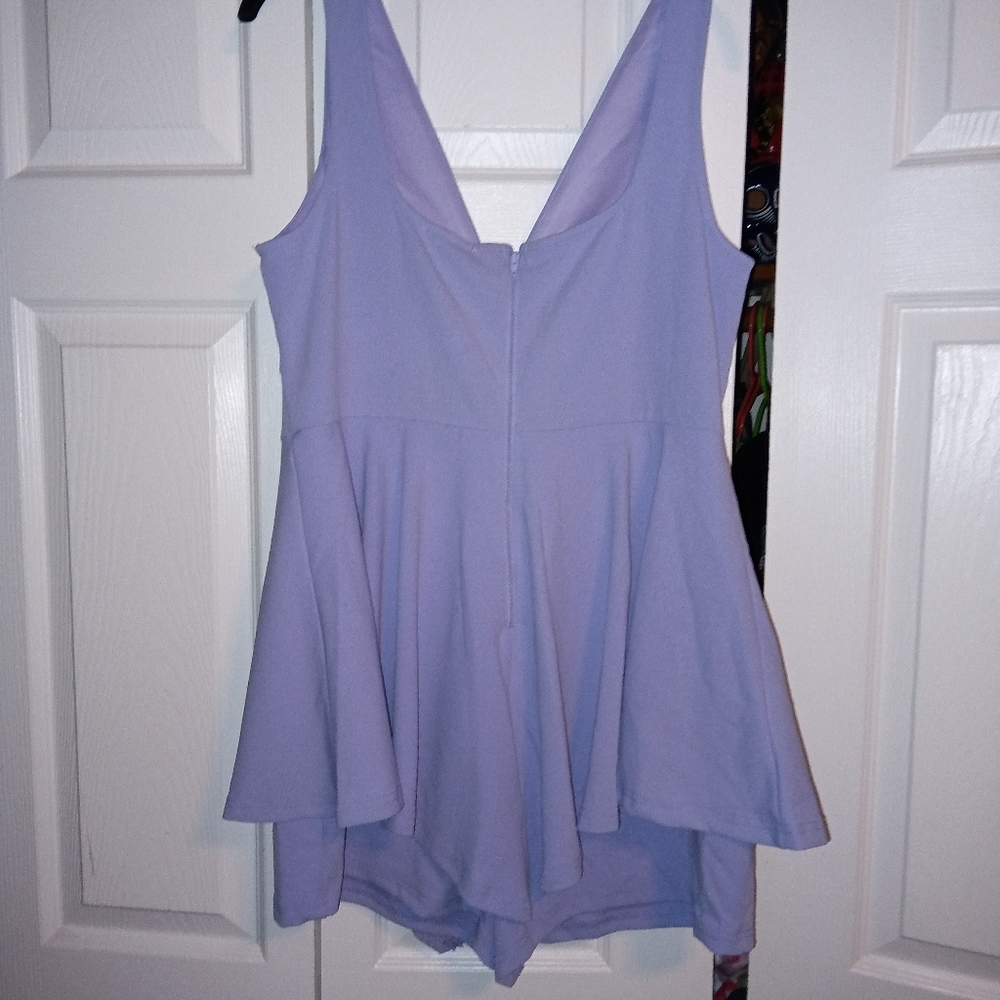 Fashion Nova Adina romper periwinkle lavender - Picture 9 of 10